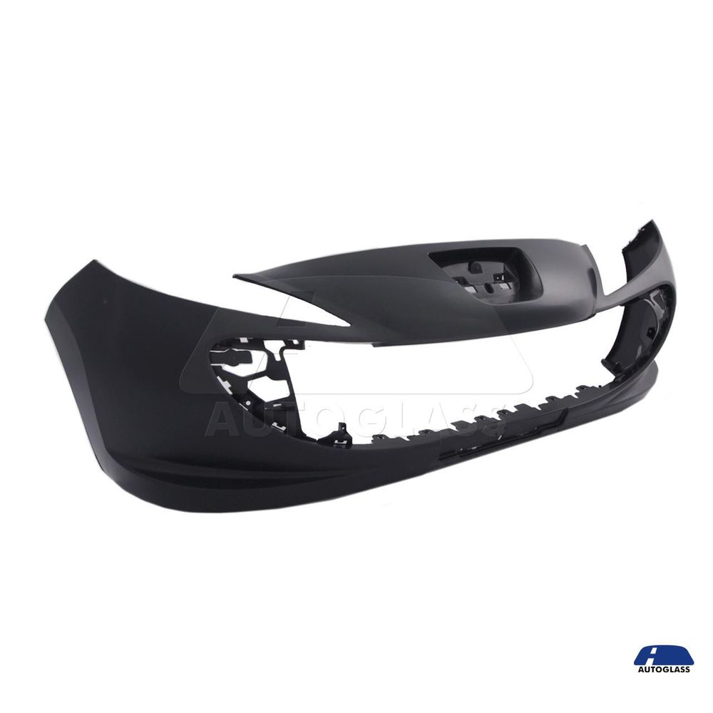 Parachoque Peugeot 207 Dianteiro 2009 a 2015 Preto Liso Sem Furos R2a ...
