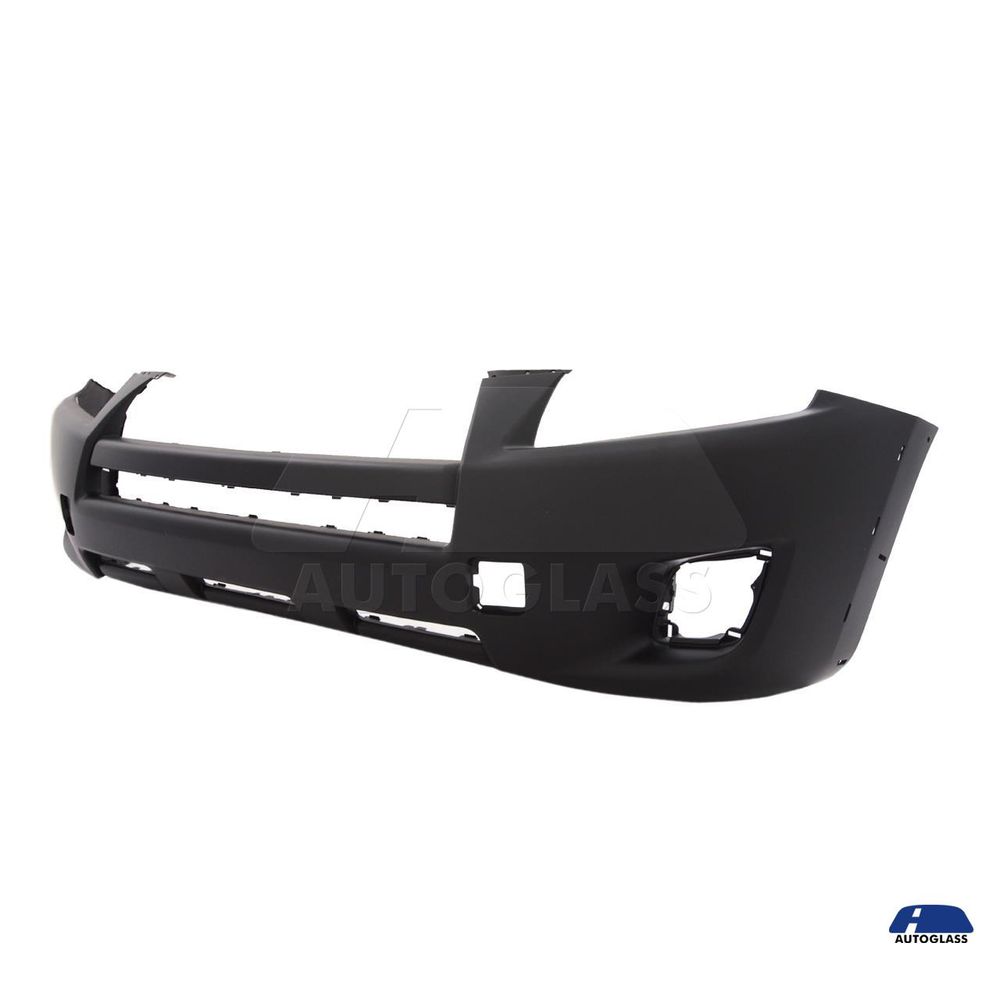 Parachoque Dianteiro Toyota Rav4 2009 a 2012 Preto Liso - Autoglass