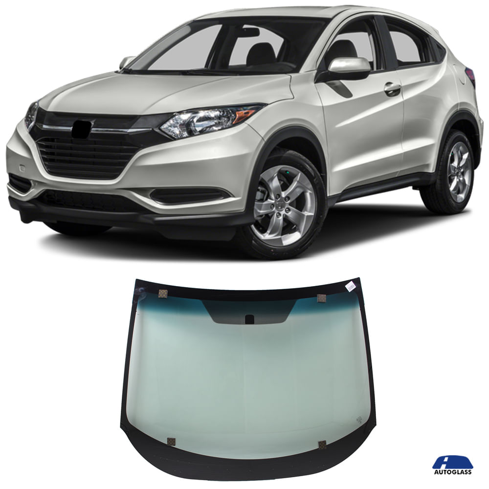 Parabrisa Honda Hrv 2016 a 2022 Verde Faixa Azul Agc - 730476 - Autoglass