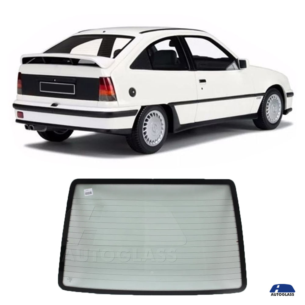 Vidro Traseiro Vigia Chevrolet Kadett 1989 a 1998 Verde Pilkington ...