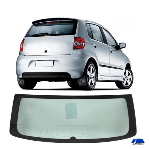 Vidro Traseiro Vigia VW Fox 2004 a 2010 Verde Plus - Autoglass