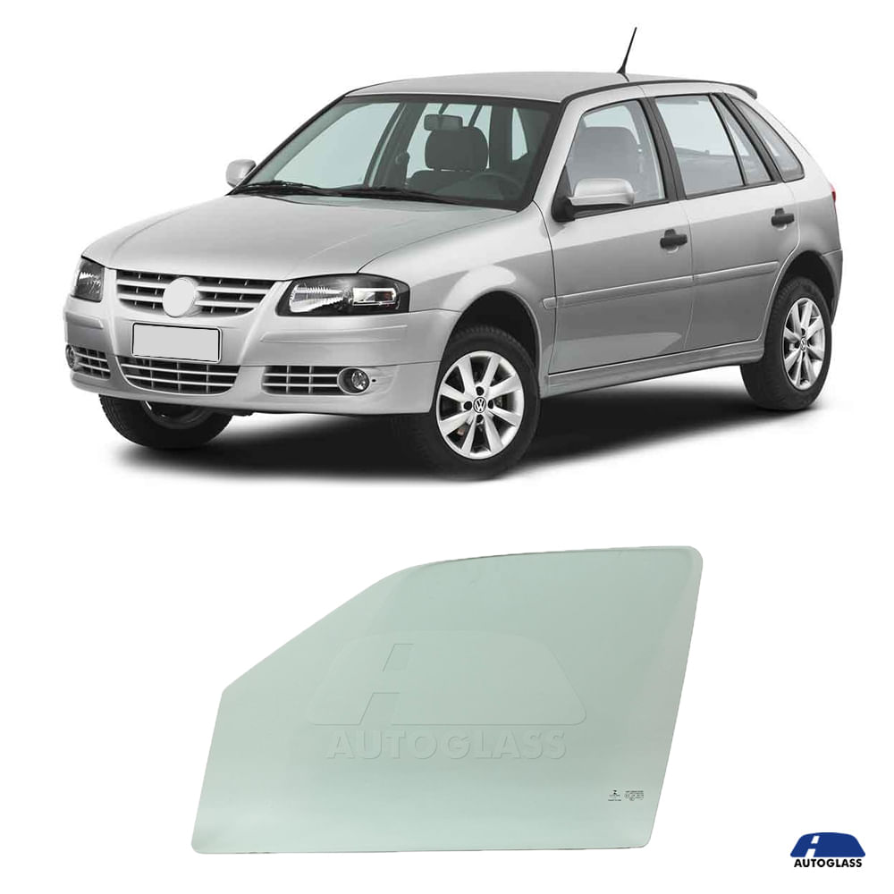 Vidro Porta Volkswagen Gol G2/G3/G4 1995 a 2014 Dianteiro Esquerdo ...