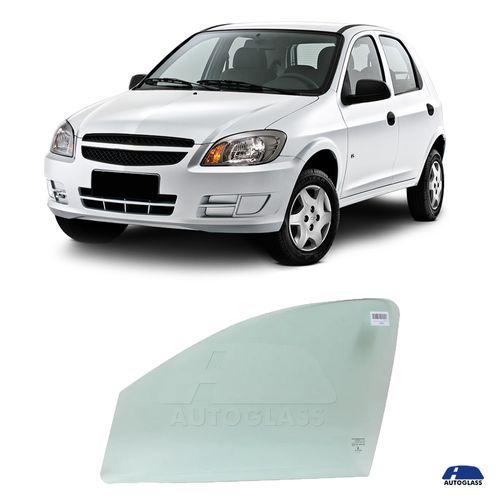 Vidro Porta GM Celta 2003 a 2016 Dianteiro Esquerdo - Autoglass