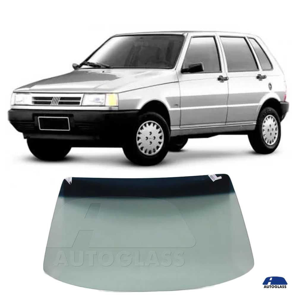 Parabrisa Fiat Uno 1991 a 1998 Verde Faixa Azul Fanavid - 391890 ...
