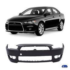 Parachoque-Dianteiro-Mitsubishi-Lancer-2011-em-Diante-Preto-Liso-Com-Furos-Tyg---1163109