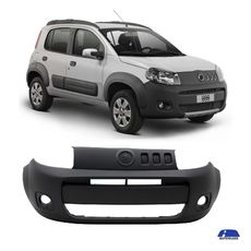 Parachoque-Dianteiro-Uno-Novo-2011-a-2014-Cinza-Texturizado-Com-Furos-Lumax---556841