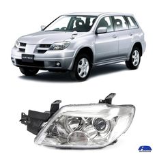 Farol-Mitsubishi-Airtrek-2005-a-2008-Cromado-Esquerdo-Manual-Depo---600350