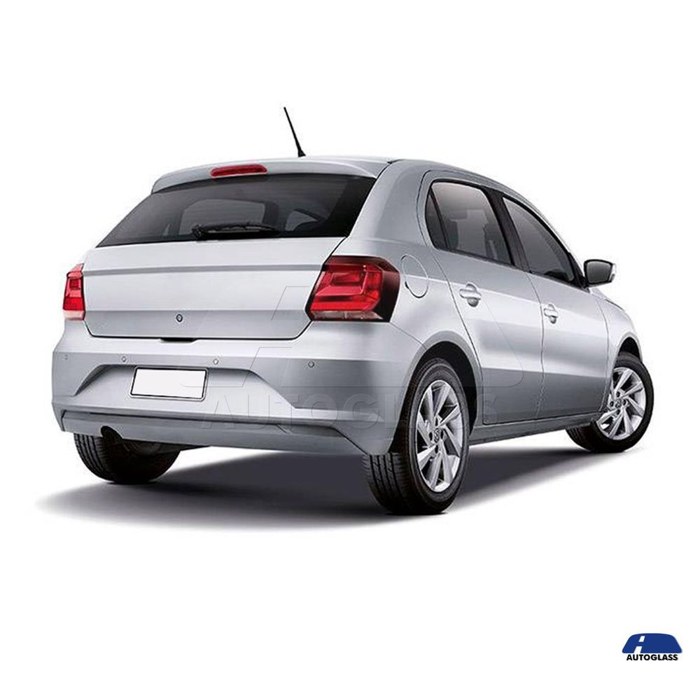 Parachoque Volkswagen Gol G7/G8 Traseiro 2017 a 2023 Preto Liso Sem ...