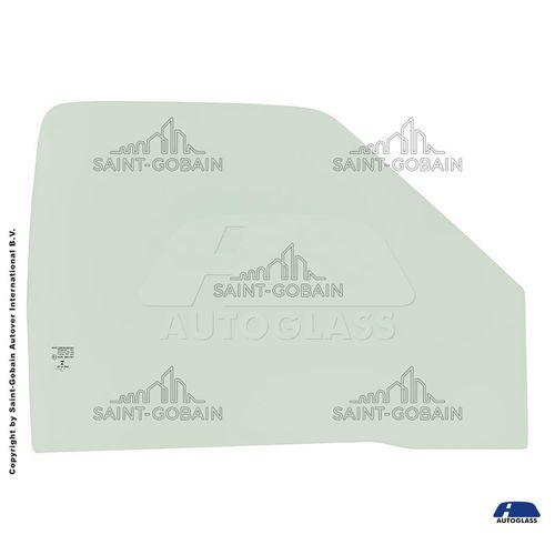 Vidro-Porta-S10-93-a-2011-Dianteiro-Direito-Passageiro-Cabine-Duplacabine-Simples-Verde-Saint-Gobai