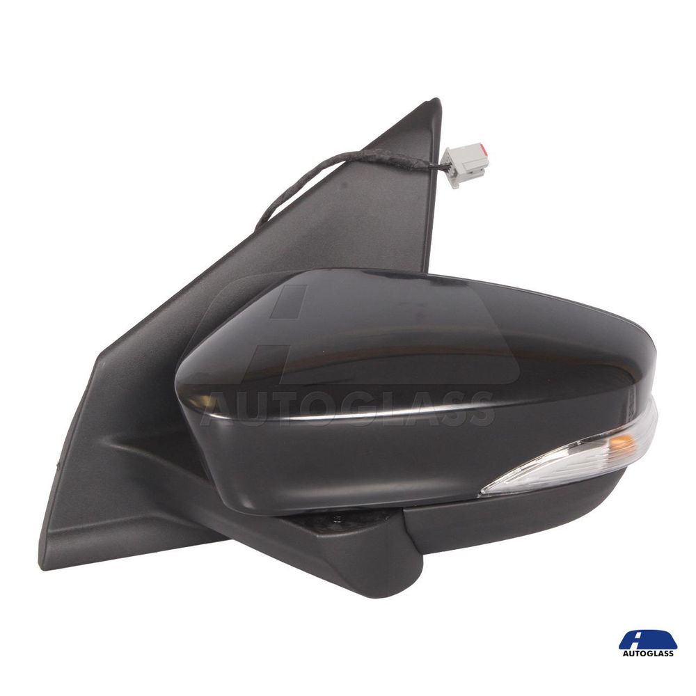 Retrovisor Ka Externo Esquerdo Motorista Elétrico 2018 a 2021 Preto