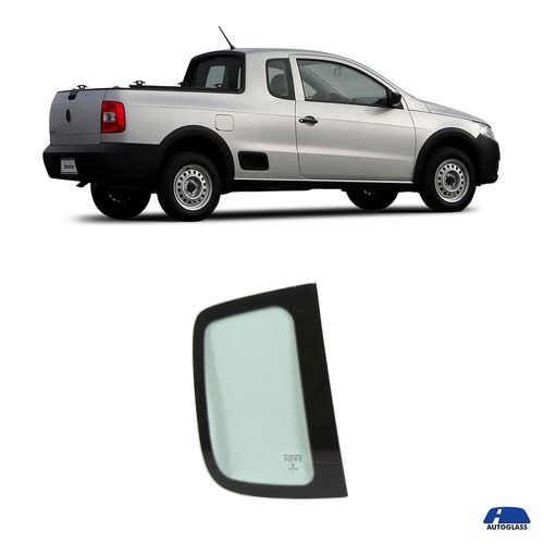 Vidro Janela Volkswagen Saveiro 2010 a 2024 Direito Passageiro Cabine ...