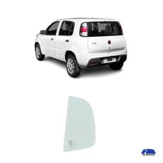 Vidro-Janela-porta-esquerdo-traseira-Uno-Novo-2011-em-Diante-5-Portas-Agc---793819