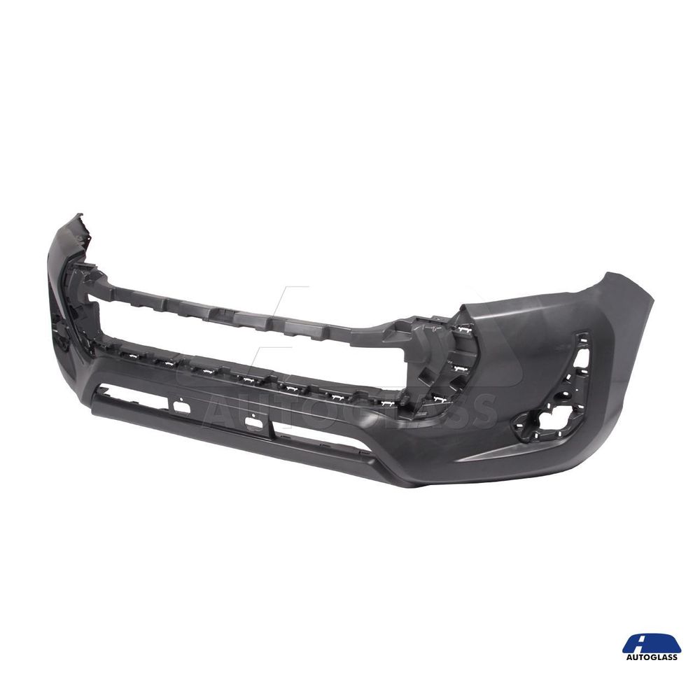 Parachoque Dianteiro Toyota Hilux 2021 a 2024 Preto Liso - Homologacao
