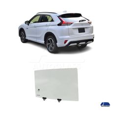 Vidro-Porta-Eclipse-Cross-2019-a-2023-Traseiro-Esquerdo-Motorista-5-Portas-Verde-Plus-Pilkington---