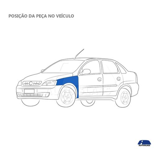 Moldura-Paralama-Dianteiro-Corsa-II-Esquerdo-Motorista-2002-a-2012-4-Portas5-Portas-Preto-Liso-Loma