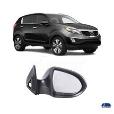 Retrovisor-Externo-Kia-Sportage-2011-a-2016-Direito-Passageiro-Eletrico-Preto-Liso-Metagal-Vmax---2