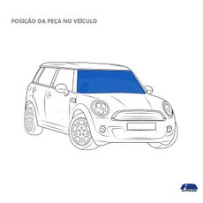 Parabrisa Chevrolet Sonic 2012 a 2014 Verde Sem Faixa Pilkington