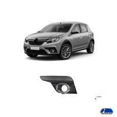 Moldura-Farol-Milha-Sandero-Esquerdo-Motorista-2020-a-2023-5-Portas-Preto-Fipparts---2083139