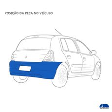 Parachoque-Traseiro-Clio-2006-a-2016-5-Portas-Preto-Liso-Sem-Furos-Loma---2203479