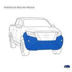 Parachoque-Dianteiro-Nissan-Frontier-2023-a-2024-Cabine-Dupla-Preto-Liso-Com-Furos-Tyg---2336389