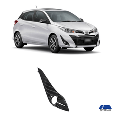 moldura-farol-milha-toyota-yaris-direito-passageiro-2018-a-2022-5-portas-preto-brilhante-fipparts---2330159