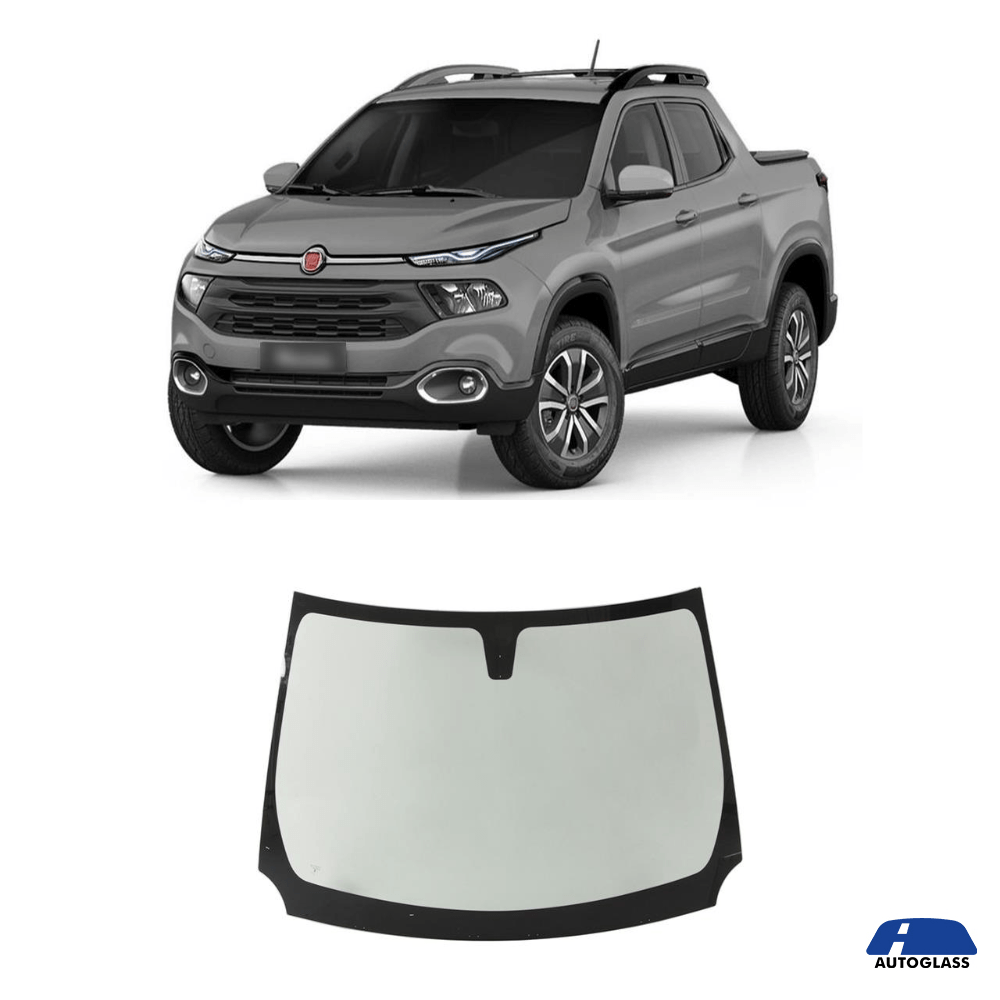 Parabrisa Fiat Toro 2016 a 2021 Verde Sem Faixa Agc - 1872179 - Autoglass