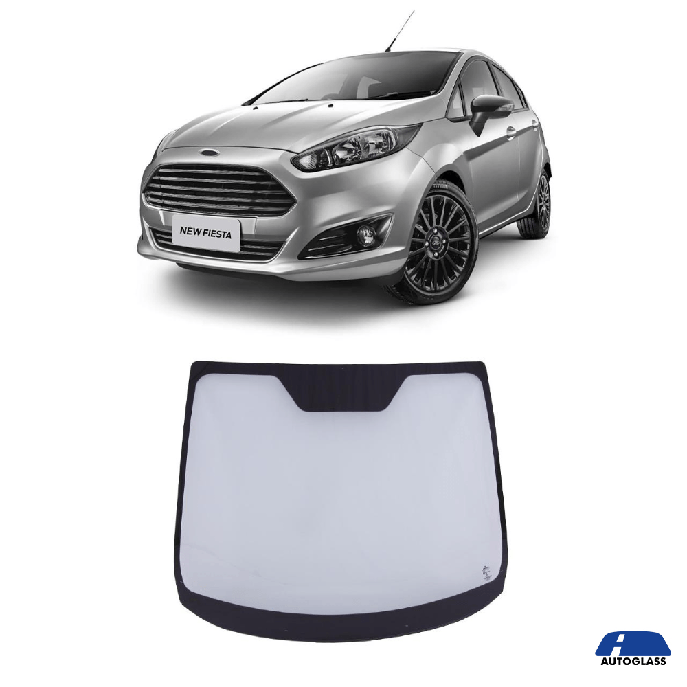 Parabrisa Ford New Fiesta 2014 a 2019 Verde Sem Faixa Fanavid - 1359194 ...