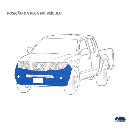 Parachoque-Dianteiro-Nissan-Frontier-2008-a-2011-Cabine-Dupla-Preto-Liso-Sem-Furos-Dts---2262649