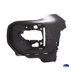 Parachoque-Dianteiro-Strada-Ranch-Esquerdo-Motorista-2024-a-2025-Cabine-Dupla-Preto-Liso-Com-Furos-