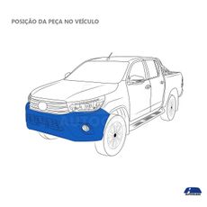 Parachoque-Dianteiro-Toyota-Hilux-2019-a-2020-Cabine-Dupla-Preto-Liso-Com-Furos-Dts---2137519