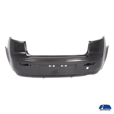 Parachoque Mitsubishi Lancer Traseiro 2011 a 2019 Preto Liso Sem