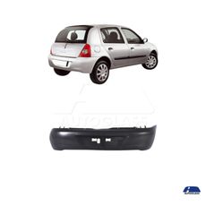 Parachoque-Traseiro-Renault-Clio-2006-a-2016-5-Portas-Preto-Liso-Dts---2679409
