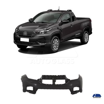 Parachoque Dianteiro Superior Fiat Strada Freedom 2021 a 2025