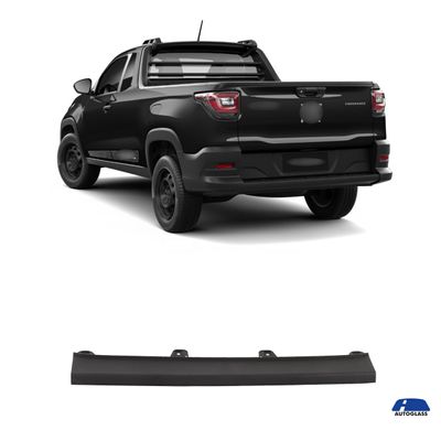 Parachoque Traseiro Central Fiat Strada 2021 a 2025 - Autoglass