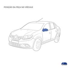 Retrovisor-Esquerdo-Renault-Logan-2014-a-2025-Externo-Manual-Preto-Liso-Metagal-Qxp---2699229